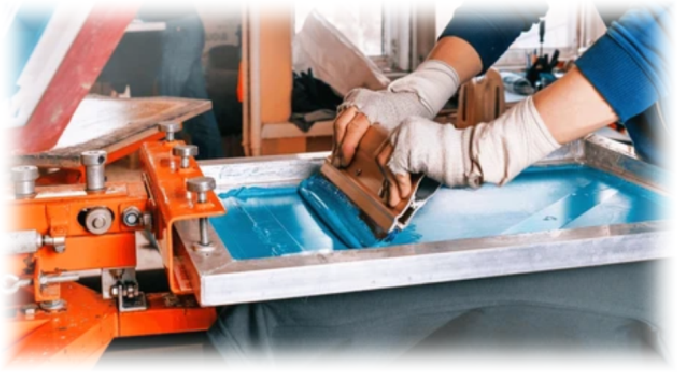 Serigrafi Baskı Görseli